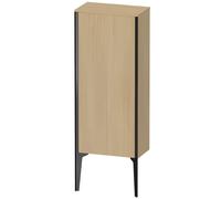 Duravit XViu XV1305 Armoire mi-haute verticale, 400x240 mm, hauteur 890 mm, 1 butée de porte gauche, XV1305LB271, Couleur: chêne noir mat/méditerranéen