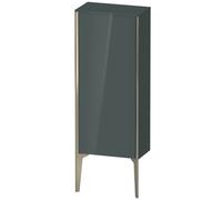 Duravit XViu XV1305 Armoire mi-haute verticale, 400x240 mm, hauteur 890 mm, 1 butée de porte gauche, XV1305LB138, Couleur: champagne mat/dolomiti gris hgl