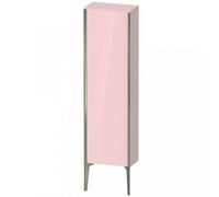 Duravit XViu XV1315 Armoire mi-haute verticale, 400x240 mm, hauteur 1330 mm, 1 butée de porte gauche, XV1315LB110, Couleur: champagne mat/abricot pearl hgl.
