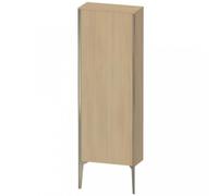 Duravit haut moyen XViu XV1316RB171 50x24x133cm, champagne mat, porte à droite, chêne méditerranéen