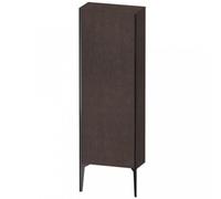 Duravit XViu XV1316 Armoire mi-haute verticale, 500x240 mm, hauteur 1330 mm, 1 butée de porte droite, XV1316RB272, Couleur: noir mat/eiche dark geb.