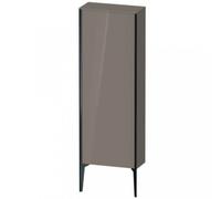 Duravit XViu XV1316 Armoire mi-haute verticale, 500x240 mm, hauteur 1330 mm, 1 butée de porte gauche, XV1316LB286, Couleur: noir mat/cappuccino hgl.