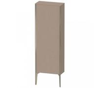 Duravit XViu XV1316 Armoire mi-haute verticale, 500x240 mm, hauteur 1330 mm, 1 butée de porte gauche, XV1316LB175, Couleur: champagne mat/linge de maison