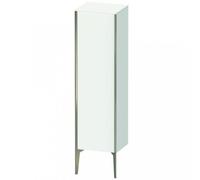Duravit XViu XV1325 Armoire mi-haute verticale, 400x360 mm, hauteur 1330 mm, 1 butÃ©e de porte droite, Couleur (avant/corps): blanc mat/champagne matt - XV1325RB118