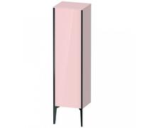 Duravit XViu XV1325 Armoire mi-haute verticale, 400x360 mm, hauteur 1330 mm, 1 butée de porte gauche, XV1325LB210, Couleur: noir mat/abricot pearl hgl.