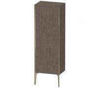 Duravit XViu XV1326 Armoire mi-haute verticale, 500x360 mm, hauteur 1330 mm, 1 butée de porte gauche, XV1326LB151, Couleur: champagne mat/pin de pin terra