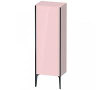 Duravit XViu XV1326 Armoire mi-haute verticale, 500x360 mm, hauteur 1330 mm, 1 butée de porte gauche, XV1326LB210, Couleur: noir mat/abricot pearl hgl.