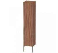 Duravit XViu XV1335 Armoire haute verticale, 400x360 mm, hauteur 1770 mm, 1 butée de porte droite, XV1335RB179, Couleur: champagne mat/noix de Grenoble naturel