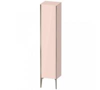 Duravit XViu XV1335 Armoire haute verticale, 400x360 mm, hauteur 1770 mm, 1 butée de porte gauche, XV1335LB110, Couleur: champagne mat/abricot pearl hgl.