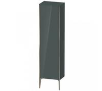 Duravit XViu XV1336 Armoire haute verticale, 500x360 mm, hauteur 1770 mm, 1 butée de porte gauche, XV1336LB138, Couleur: champagne mat/dolomiti gris hgl
