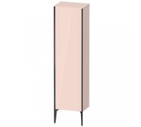 Duravit XViu XV1336 Armoire haute verticale, 500x360 mm, hauteur 1770 mm, 1 butée de porte gauche, XV1336LB210, Couleur: noir mat/abricot pearl hgl.