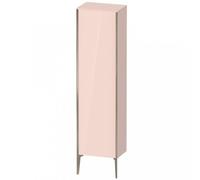 Duravit XViu XV1336 Armoire haute verticale, 500x360 mm, hauteur 1770 mm, 1 butée de porte gauche, XV1336LB110, Couleur: champagne mat/abricot pearl hgl.