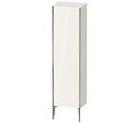 Duravit XViu XV1336 Armoire haute verticale, 500x360 mm, hauteur 1770 mm, 1 butÃ©e de porte gauche, Couleur (avant/corps): champagne mat/blanc hgl. - XV1336LB185