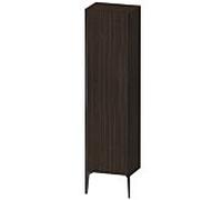 Duravit XViu XV1336RB269 50x36x177cm, noir mat, porte à droite, noyer brossé