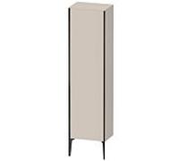 Duravit XViu XV1336 Montant de meuble haut, 500x360 mm, hauteur 1770 mm, 1 butÃ©e de porte droite, Couleur (avant/corps): noir mat/taupe - XV1336RB291