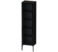 Duravit XViu XV1376RB216 50x36x177cm, porte en verre, noir mat, porte à droite, Eiche schwarz