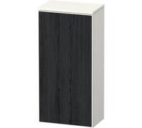 Duravit Zencha armoire mi-haute, 400x240x819mm, charnières à gauche, ZE1350L16840000, Couleur: faÃ§ade : chÃªne noir/corps : blanc supermat