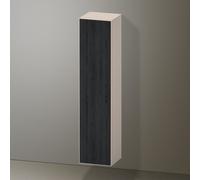 Duravit Zencha Armoire haute, 400x360x1760 mm, 1 porte, charnières à gauche, ZE1352L, Couleur: façade : chêne noir/caisson : taupe supermatt