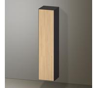 Duravit Zencha Armoire haute, 400x360x1760 mm, 1 porte, charniÃšres Ã droite, ZE1352L, Couleur (avant/corps): faÃÂ§ade : chÃÂªne naturel/caisson : graphite supermatt - ZE1352R30800000