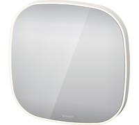 Duravit Zencha Miroir LED 50x500x500mm, avec miroir chauffant, version capteur, ZE7055000000100