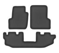Durban Lot de 3 Tapis Velours sur Mesure pour Jeep Wrangler TJ 1996-2006