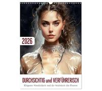 Durchsichtig und verführerisch (Wandkalender 2026 DIN A3 hoch), CALVENDO Monatskalender: Ein verführerischer Blick auf die Schönheit der Frau