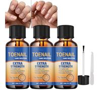 Durcisseur d’ongles, soin extra fort à l’arbre à thé avec lime (3Pcs) | Le sérum à l’huile d’arbre à thé convient aux ongles des mains et des pieds pour une apparence lisse et soignée au quotidien