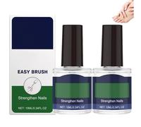 Durcisseur d'ongles, fortifiant pour ongles fragiles et abîmés, soin quotidien anti-cascade, hydratation, nutrition et réparation en profondeur, ingrédients naturels (2pcs)