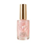 Durcisseur d'Ongles Liquide 10ml Solution Manucure à Séchage | Conditionneur d'Ongles Rose Pâle Nacré Éclat pour Femme Maison