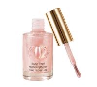 Durcisseur d'Ongles Solution Manucure Brillante 10 ml Portable | Soin des Ongles Nacré Rose Clair pour Femme, Salon, , Ongles