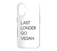 Dure Plus Longtemps Go Vegan végétarien Herbivore à Base de Plantes Coque pour iPhone 17