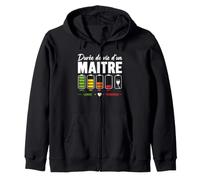 Durée De Vie d'un Maître Humour Enseignant École Maître Sweat à Capuche