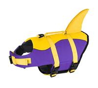 Durée de vie réglable de la natation pour chien avec gilet de flottabilité flottant flottateur, maillot de bain, sauvetage de la poignée, flotteur pour animaux de compagnie pour la navigation en