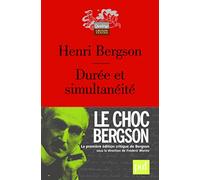 Durée et simultanéité (Edition critique)