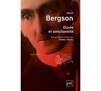Durée et simultanéité - Henri Bergson - Puf - broché - Etude