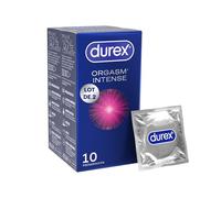 Durex - 20 Préservatifs Extra Lubrifiés Stimulants et Texturés - Avec Gel Desirex - Lot de 2 x 10 pièces