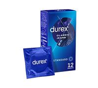 Durex Préservatifs Classic Jeans – Confort et Confiance – 12 pièces