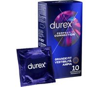 DUREX - CONNEXION PARFAITE SILICONE LUBRIFICATION EXTRA 10 UNITÉS