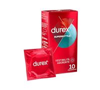 Durex Contatto Comfort Preservativi Sottili (0.055 mm) ad Alta Sensibilità, 12 Profilattici
