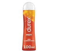 DUREX - Gel Lubrifiant Intime Chauffant pour Sensations Intenses et Confort Optimal (100mL) - lot de 2 - Vendu par Lot