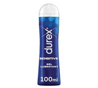 DUREX - Gel Lubrifiant Intime Sensitive, Confort et Douceur Naturelle pour des Moments Précieux (Flacon 100mL) - Le Lot De 3