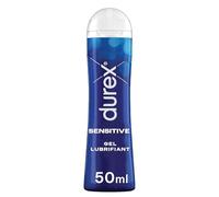 DUREX - Gel Lubrifiant Intime Sensitive, Texture Douce et Apaisante pour Confort Optimal (50 mL) - Le Lot De 3