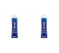 Durex Gel Lubrifiant Sensitive - Lubrifiant comestible à base d'eau - 50ml (Lot de 2)