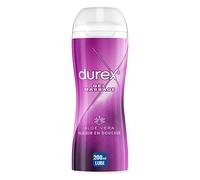 Durex Gel Massage Lubrifiant Douceur à Base d'Eau 2 en 1 - Aloe Vera - 200ml