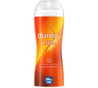 Durex Gel De Massage Lubrifiant Sensuel À Base D'Eau - 2 en 1 Aux Extraits d'Ylang Ylang 200ml lubrifiant(s) 200 ml