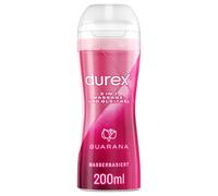 Durex 2in1 Massage & Gleitgel Guarana Anal, Orale, Sex toy, Vaginal 200 ml Lubrifiant à base d'eau