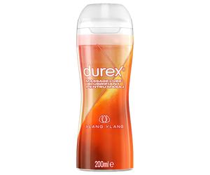 Durex Huile de Massage 2en1 - Ylang Ylang (200ml)