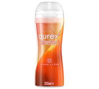 Durex - huile de massage et lubrifiant 2en1 - ylang ylang - 200ml