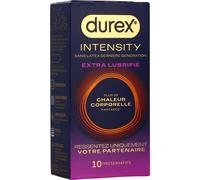 Durex Intensity Extra Lubrifié Chaleur Corporelle Partagée 10 uts