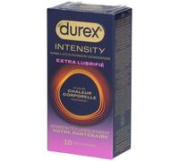 Durex Intensity Extra Lubrifié Chaleur Corporelle Partagée 10 uts